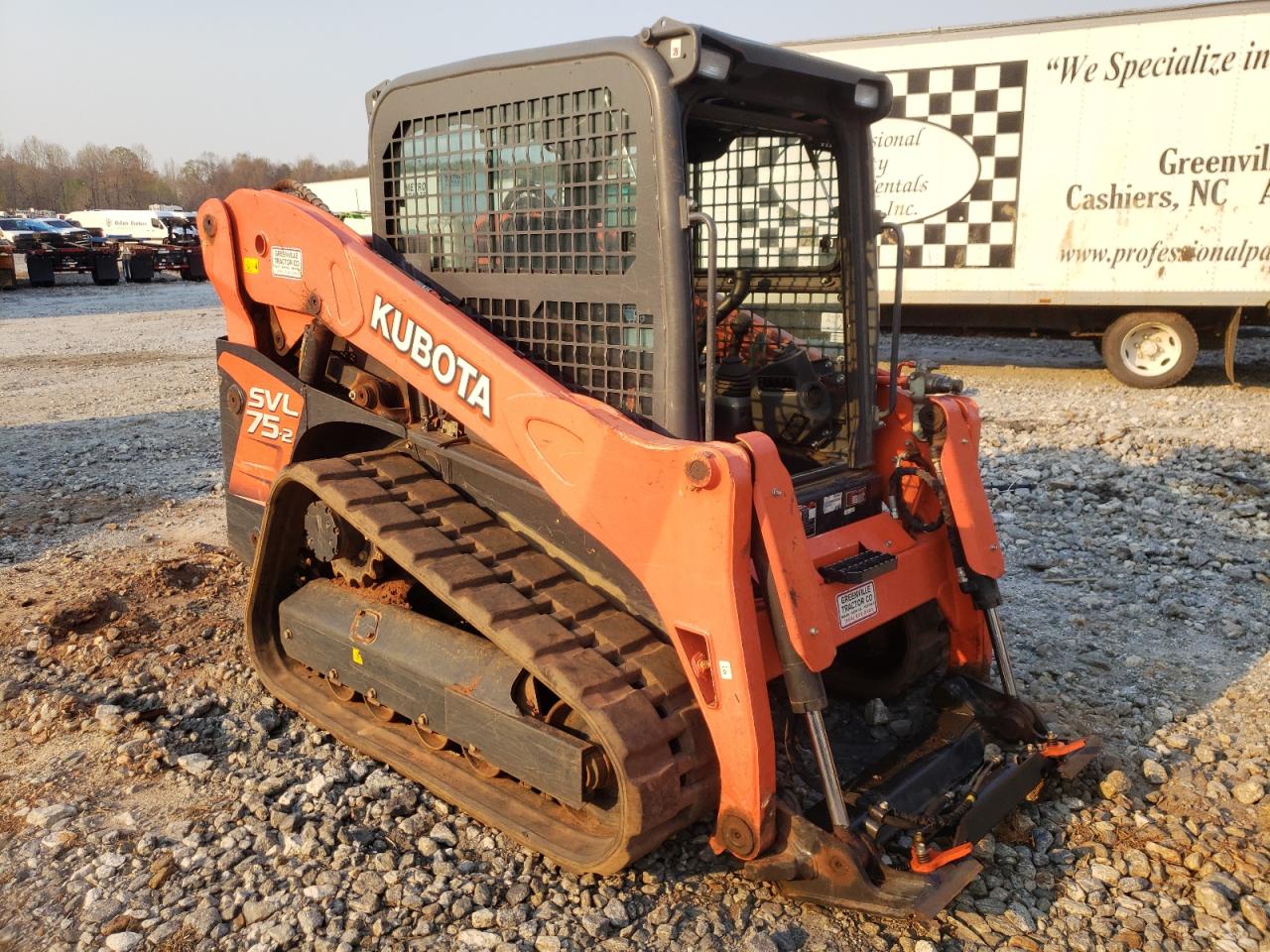 2017 Kubota Svl75-2 Tracked Skid Steer Loader
