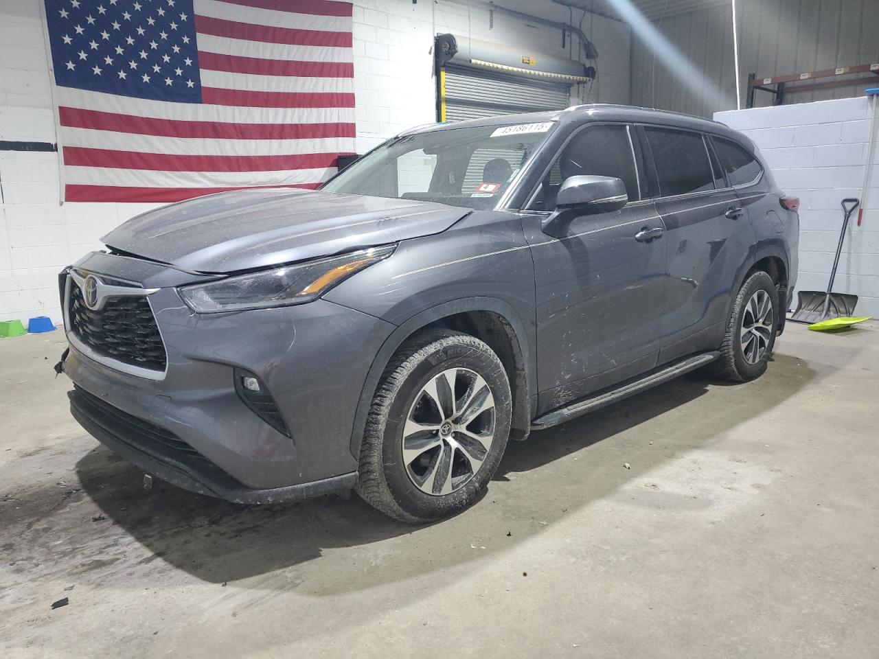 2021 Toyota Highlander Xle на продаже в Candia, NH - Front End