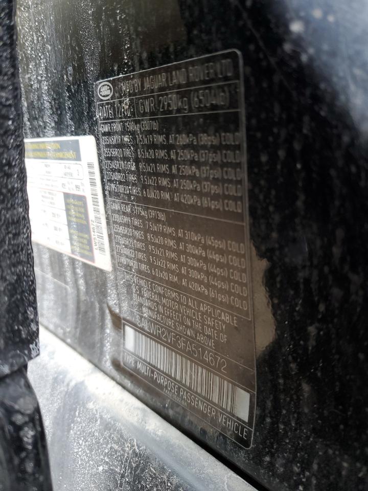 2015 Land Rover Range Rover - Image 12