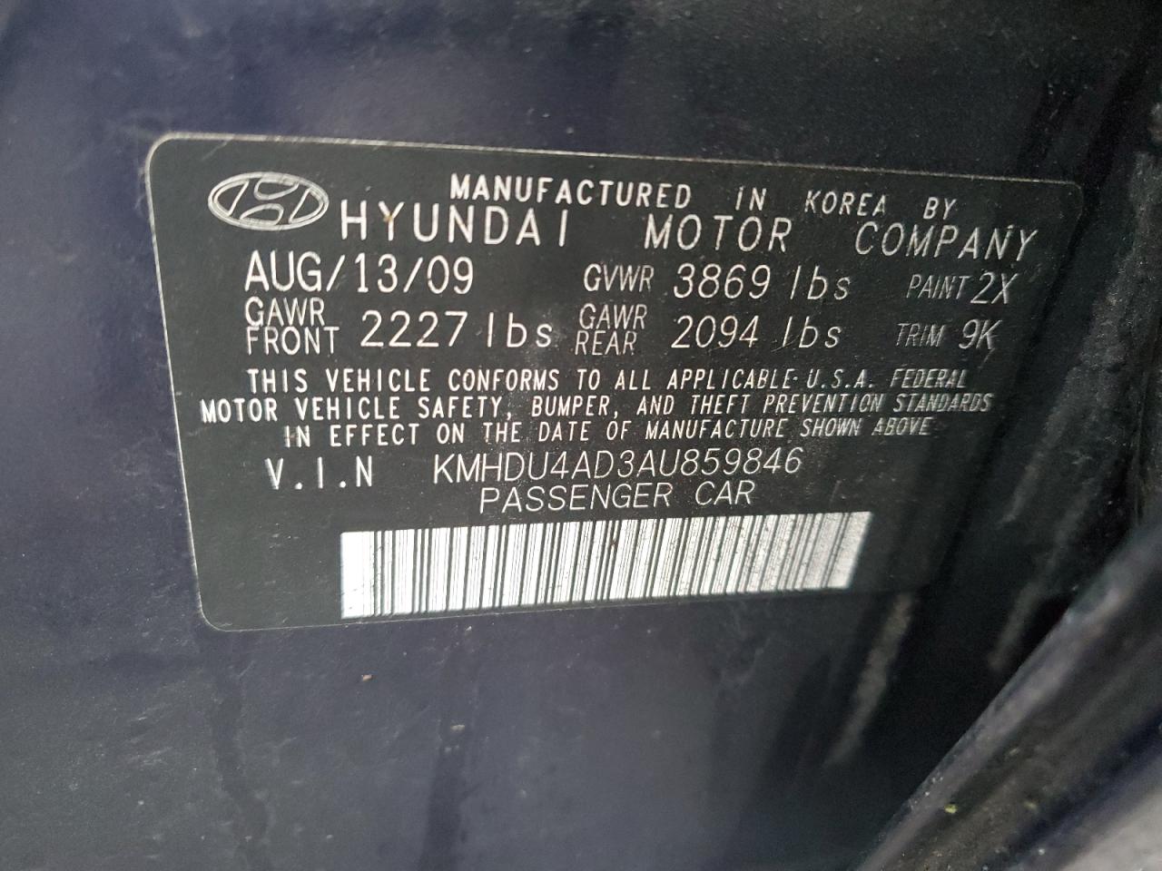 2010 Hyundai Elantra - Image 13