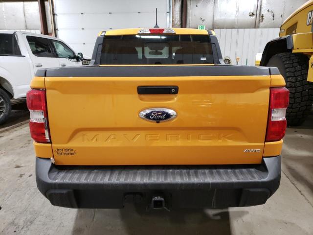  FORD MAVERICK 2022 Оранжевый