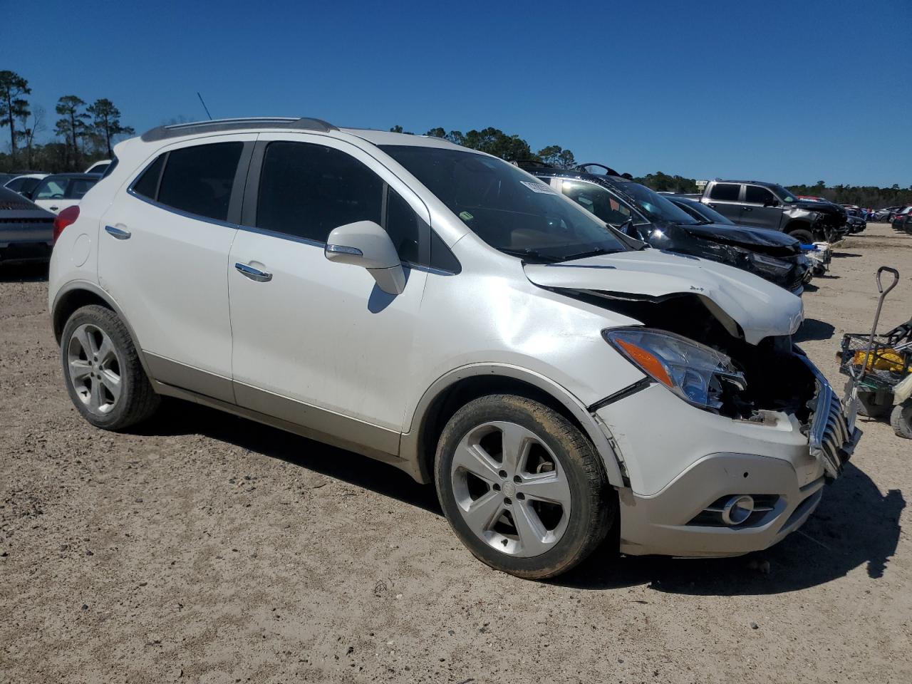 2015 BUICK ENCORE with FRONT END damage, VIN KL4CJDSB3FB265678
