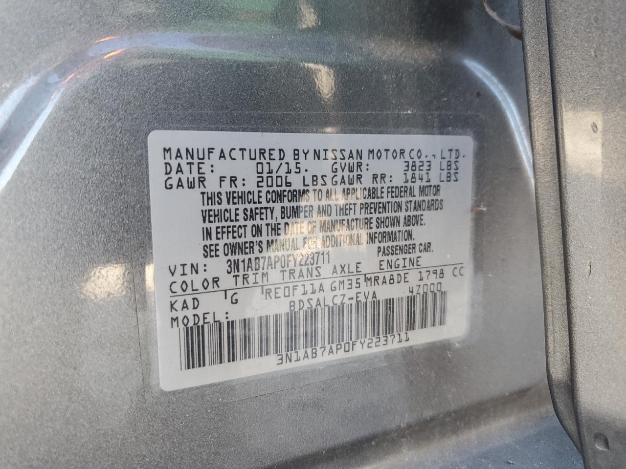 2015 Nissan Sentra - Image 12