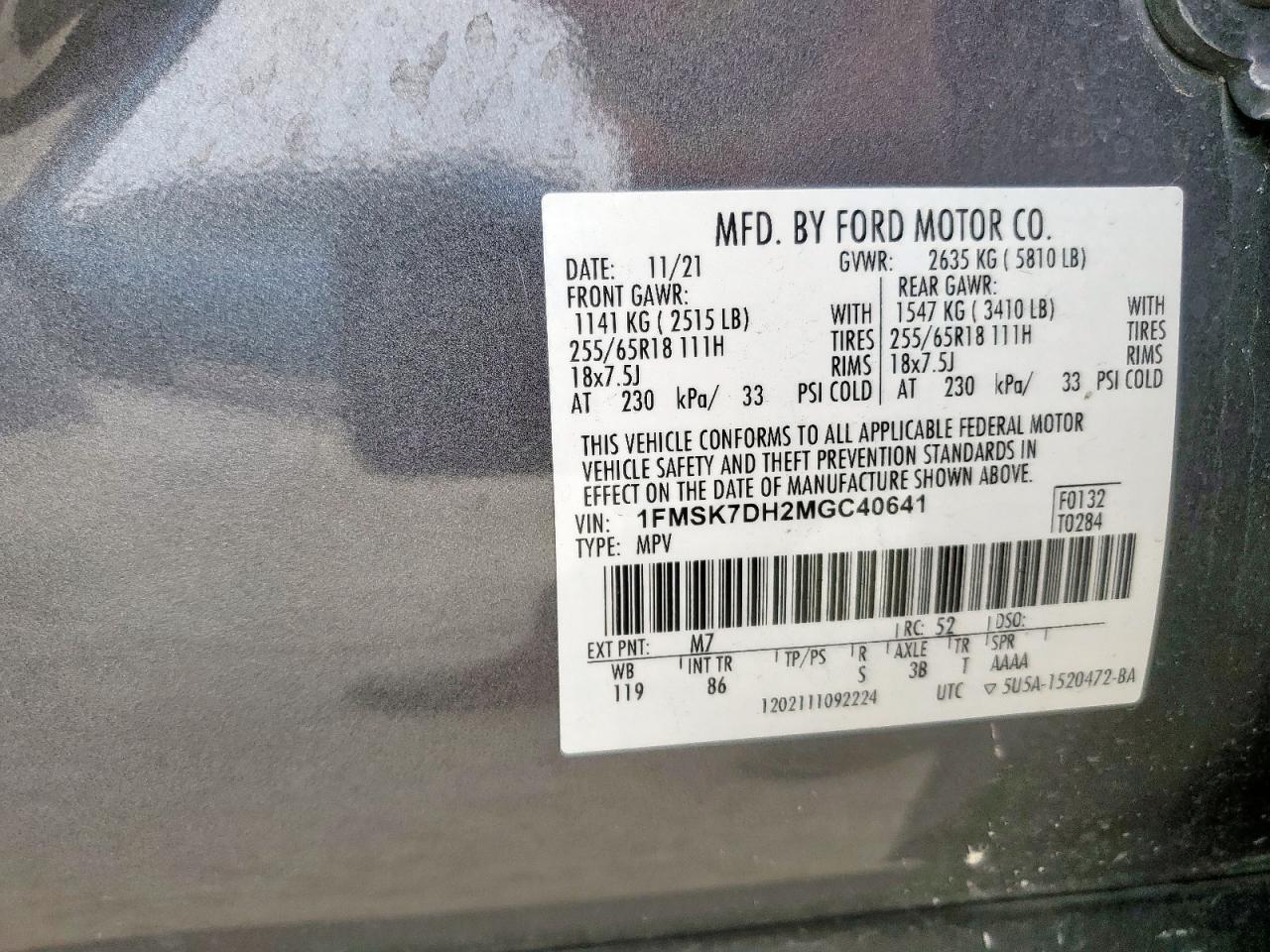 2021 Ford Explorer - Image 15