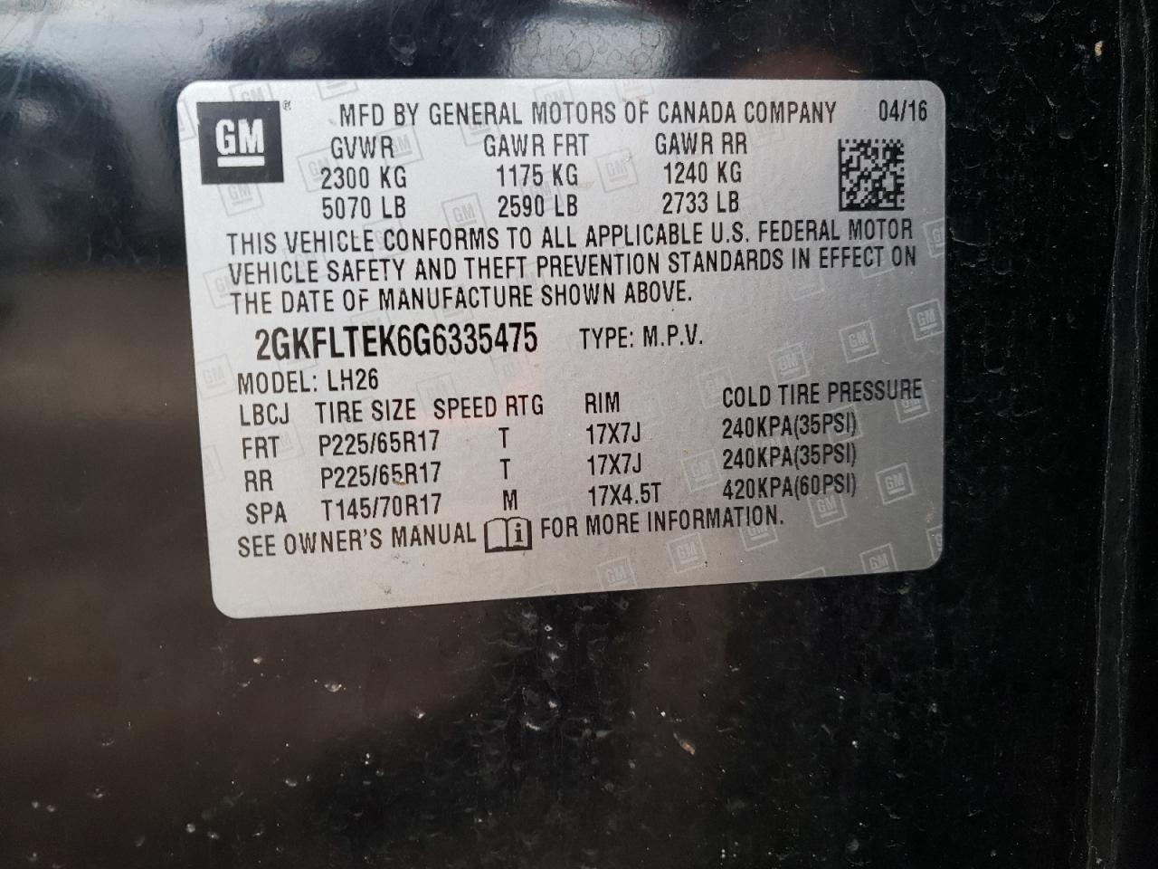 2016 GMC Terrain - Image 15