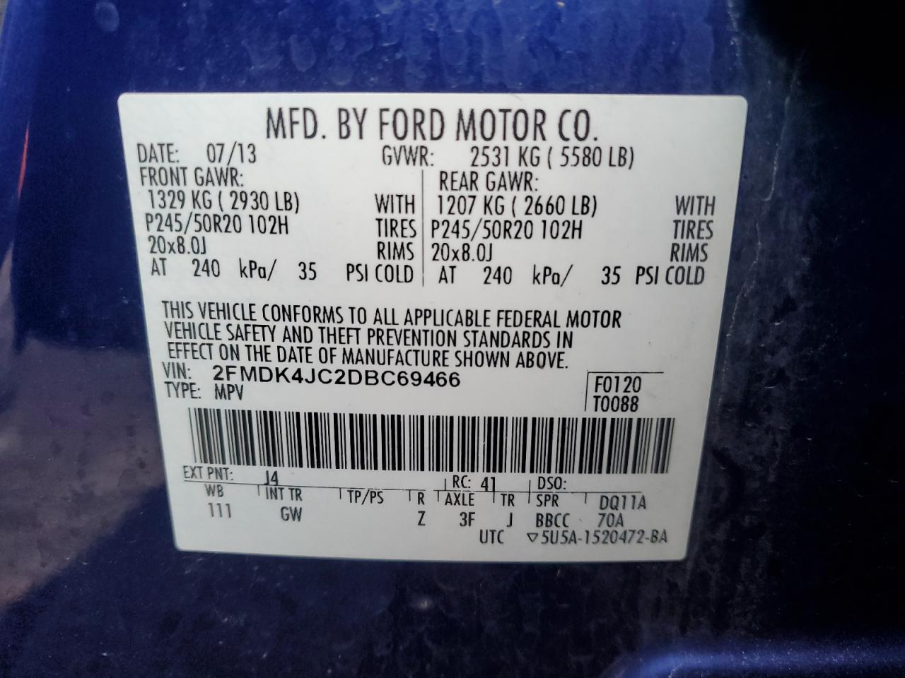 2013 Ford Edge - Image 15