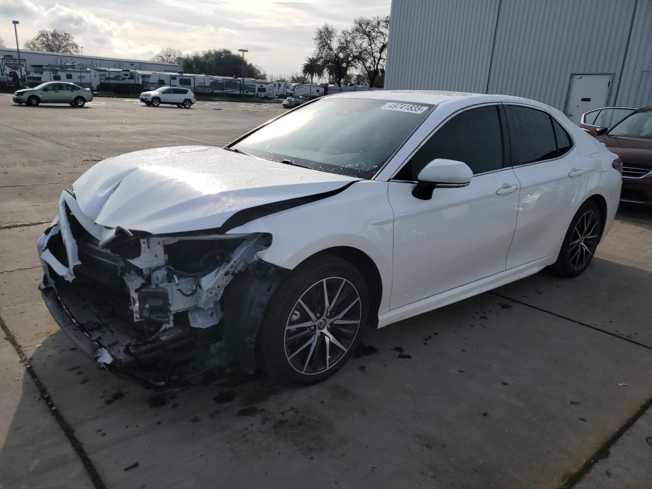 2022 Toyota Camry Se en Venta en Sacramento, CA - Front End