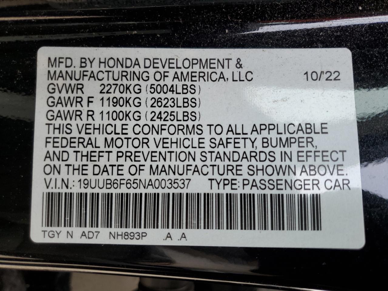 2022 Acura TLX - Image 12