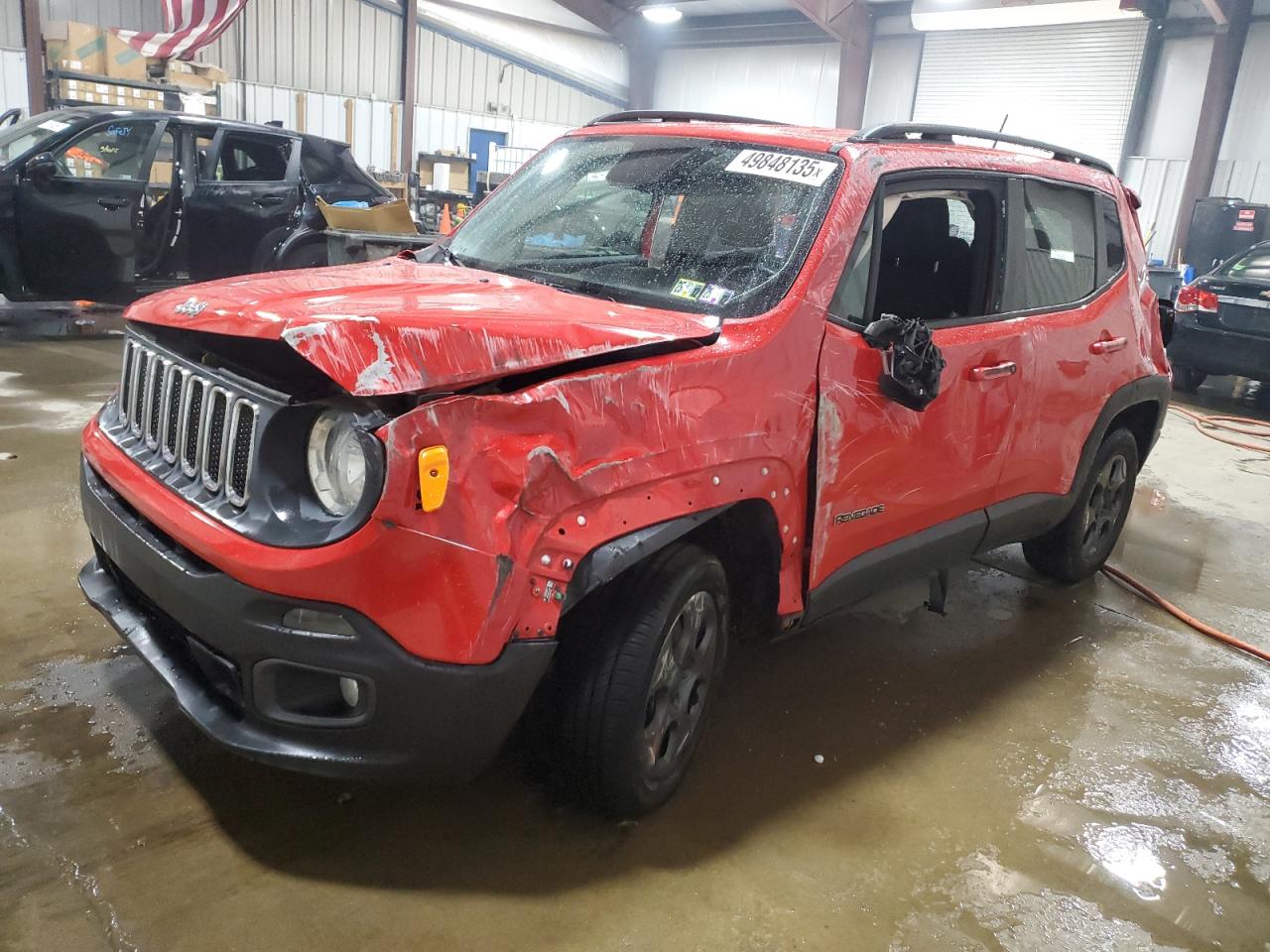 2015 Jeep Renegade Latitude zu verkaufen in West Mifflin, PA - Rollover
