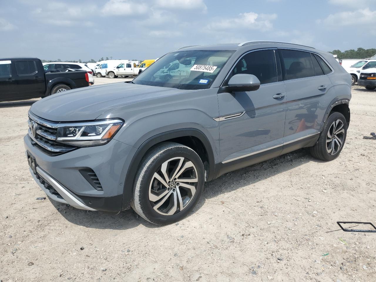 2021 Volkswagen Atlas Cross Sport Sel Premium للبيع في Houston، TX - Rear End