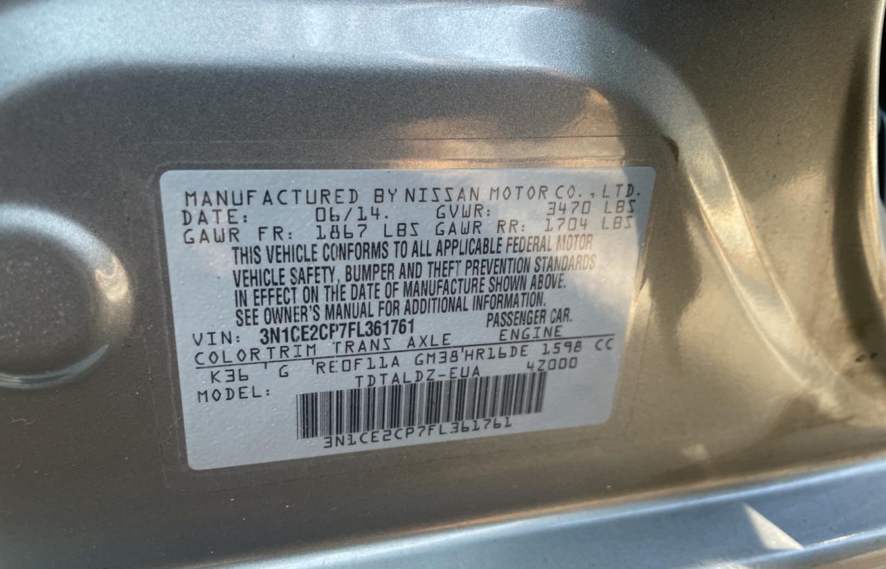 2015 Nissan Versa - Image 10