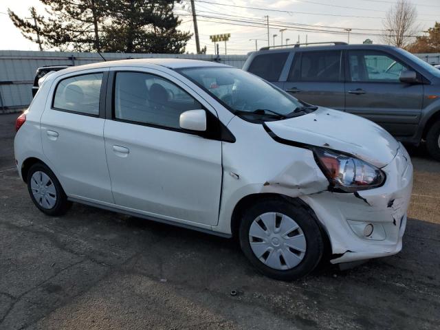 MITSUBISHI MIRAGE 2015 Белый