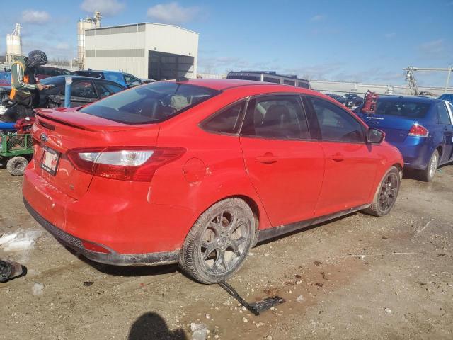  FORD FOCUS 2014 Czerwony