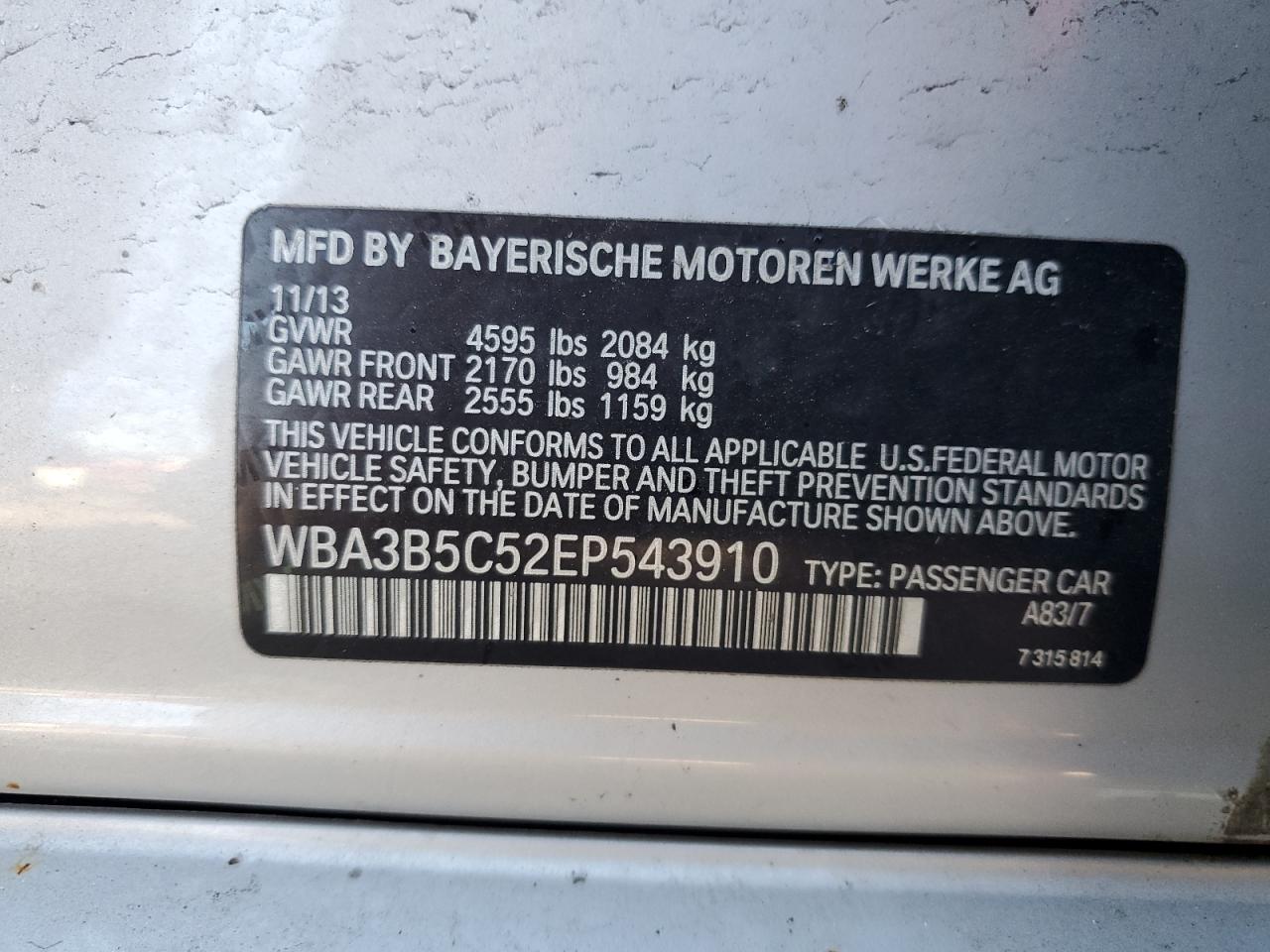 2014 BMW 3er - Image 14