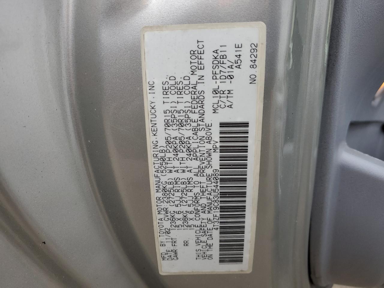2003 Toyota Sienna - Image 12