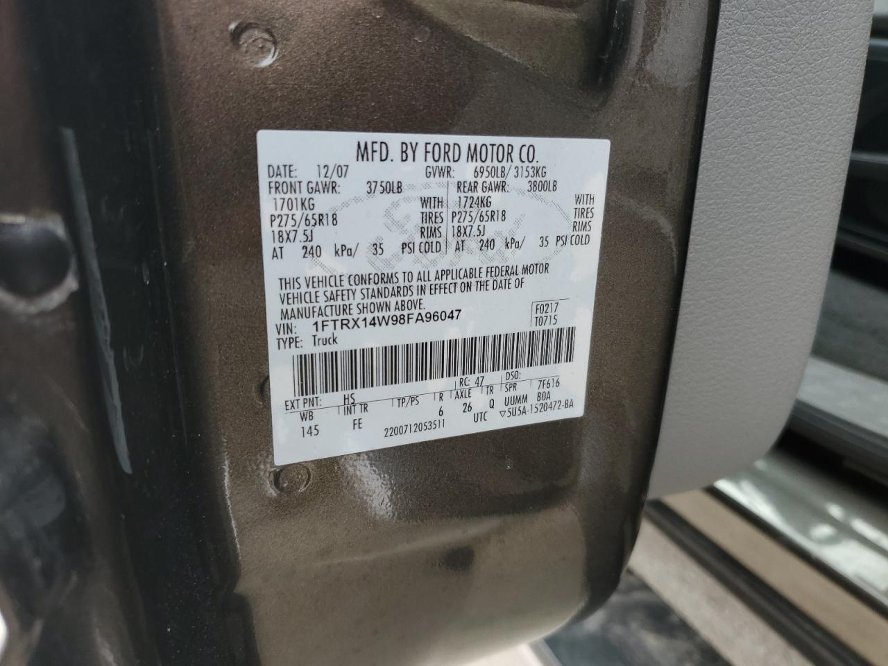 2008 Ford F-150 - Image 14