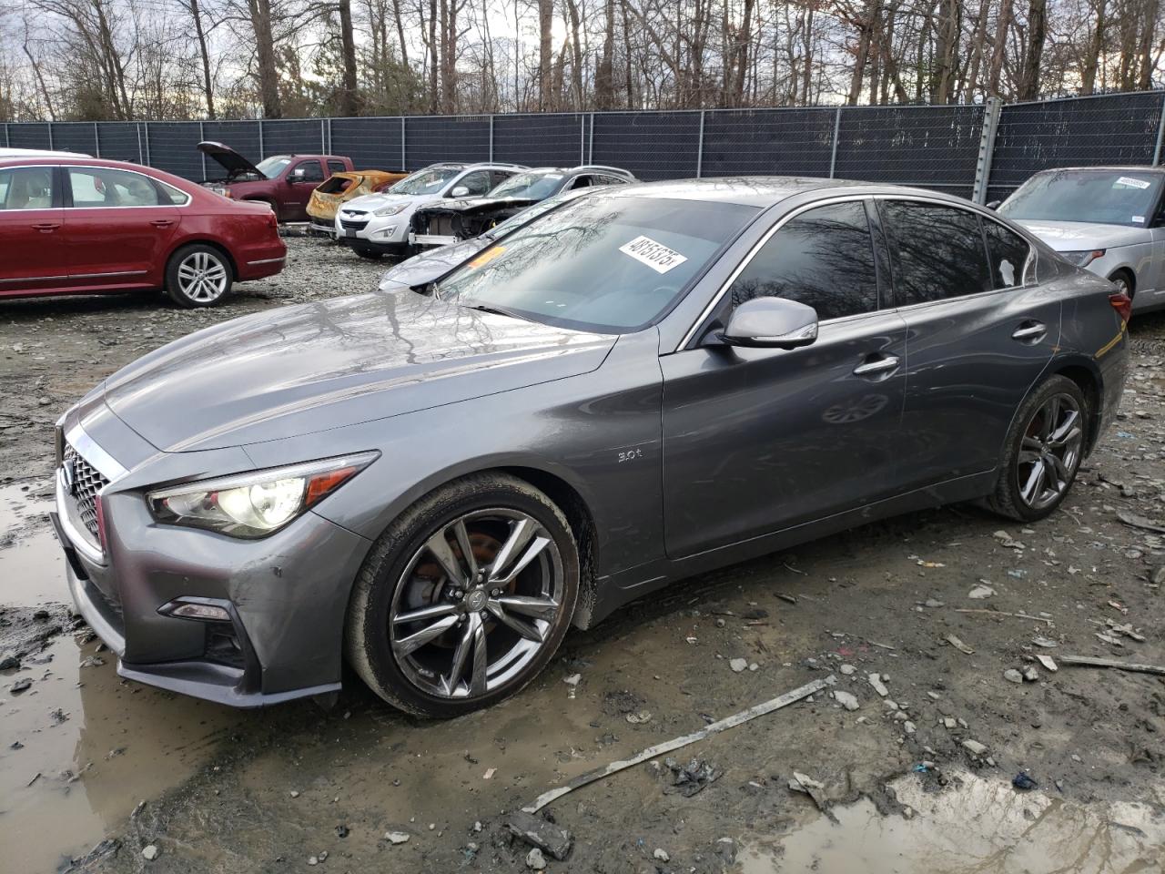 2019 Infiniti Q50 Luxe zu verkaufen in Waldorf, MD - Vandalism