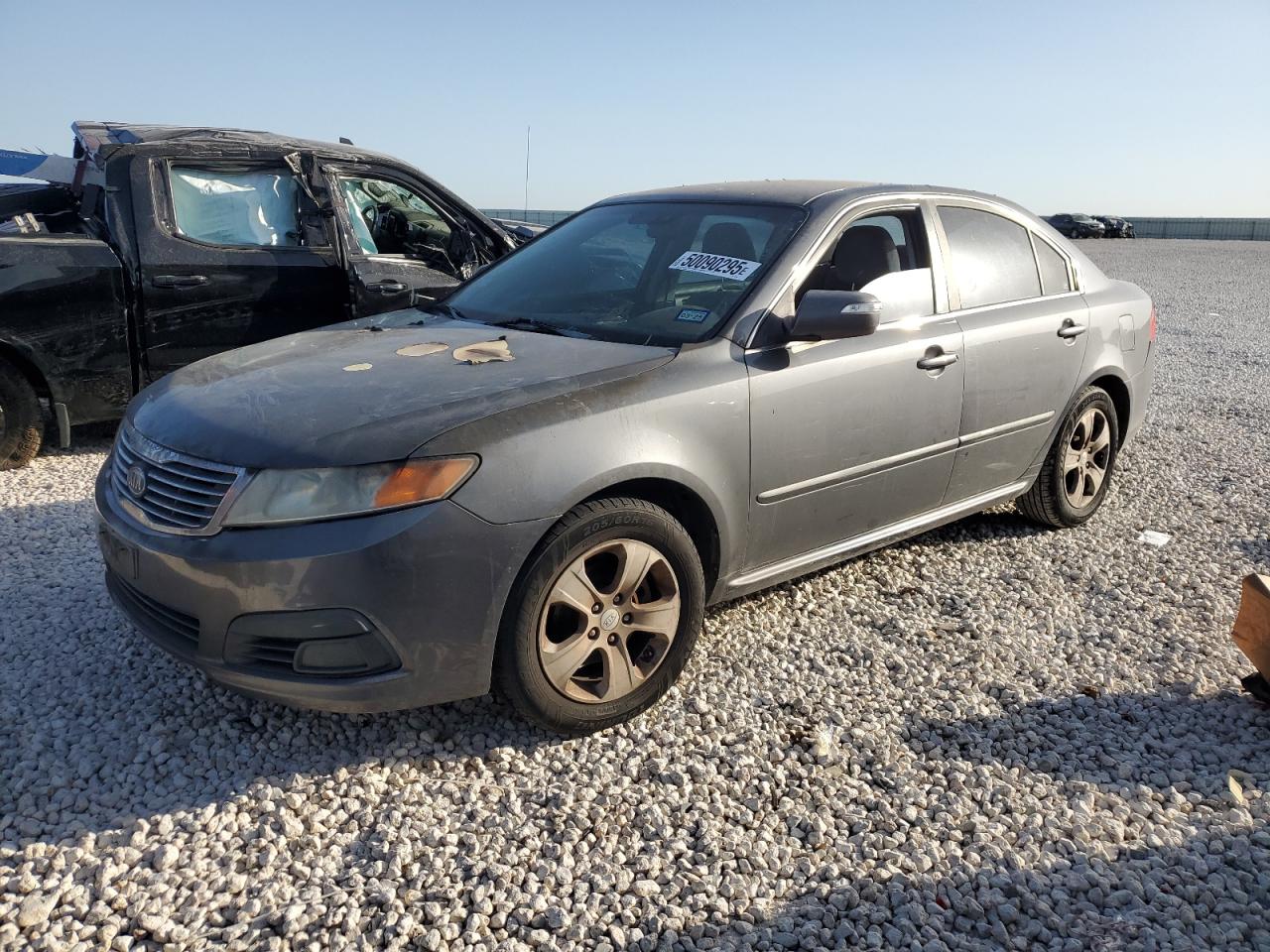 2009 Kia Optima Lx zu verkaufen in Temple, TX - Burn - Engine
