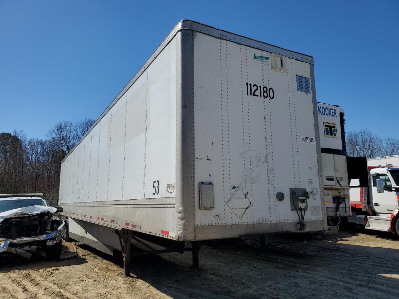 2012 Wabash Dry Van Trailer for Sale in Glassboro, NJ - Rear End