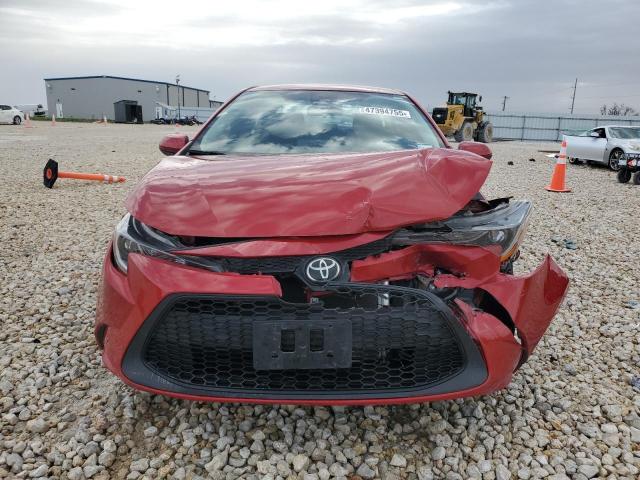  TOYOTA COROLLA 2021 Czerwony