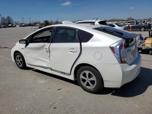 Hatchbacks TOYOTA PRIUS 2012 Biały