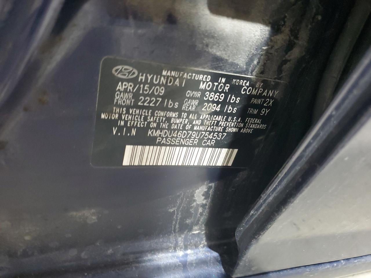 2009 Hyundai Elantra - Image 12