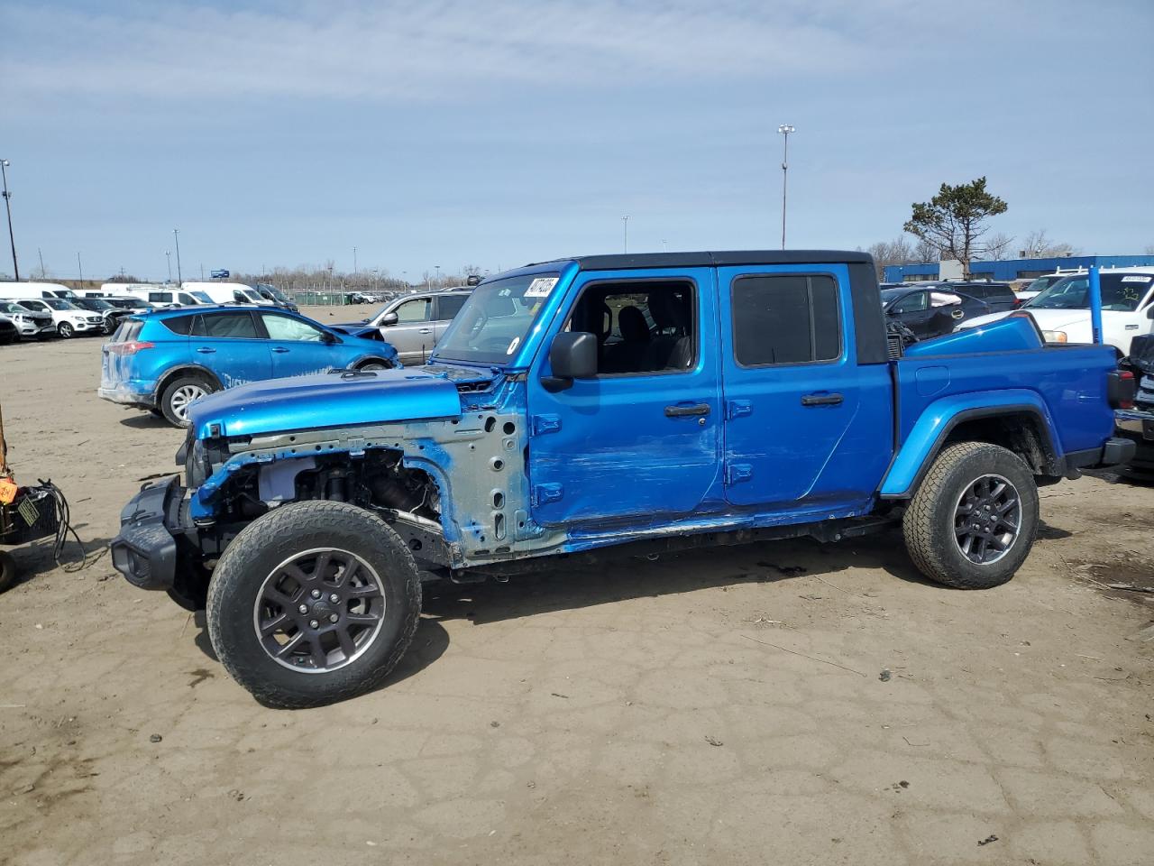 2021 Jeep Gladiator Sport للبيع في Woodhaven، MI - Front End