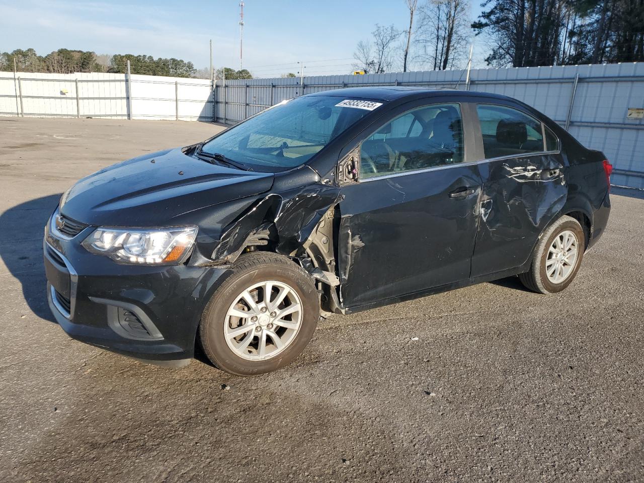 2020 Chevrolet Sonic Lt de vânzare în Dunn, NC - Front End
