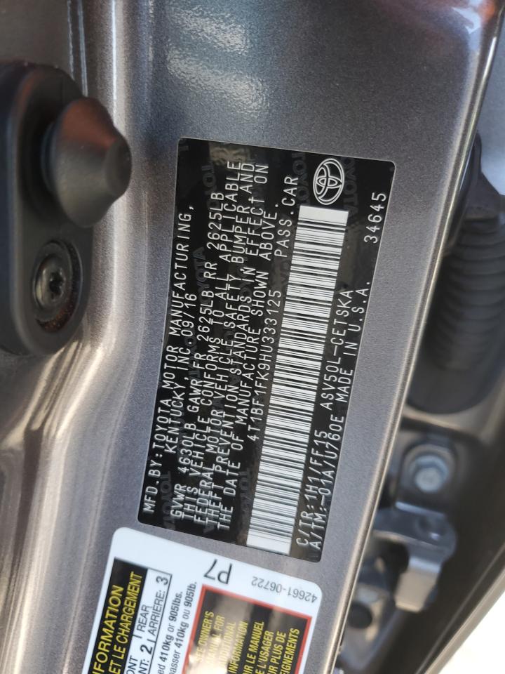 2017 Toyota Camry - Image 14