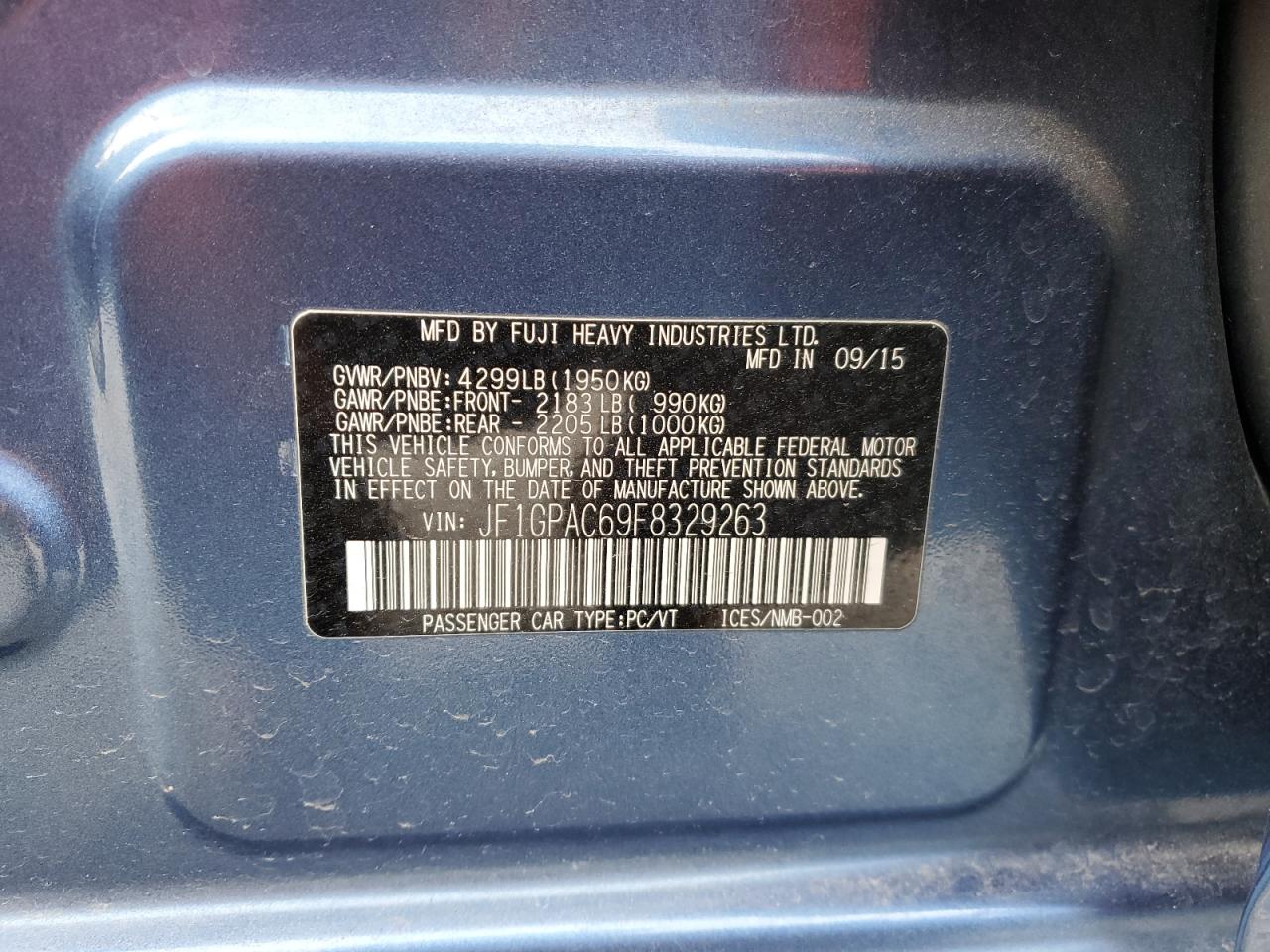 2015 Subaru Impreza - Image 14