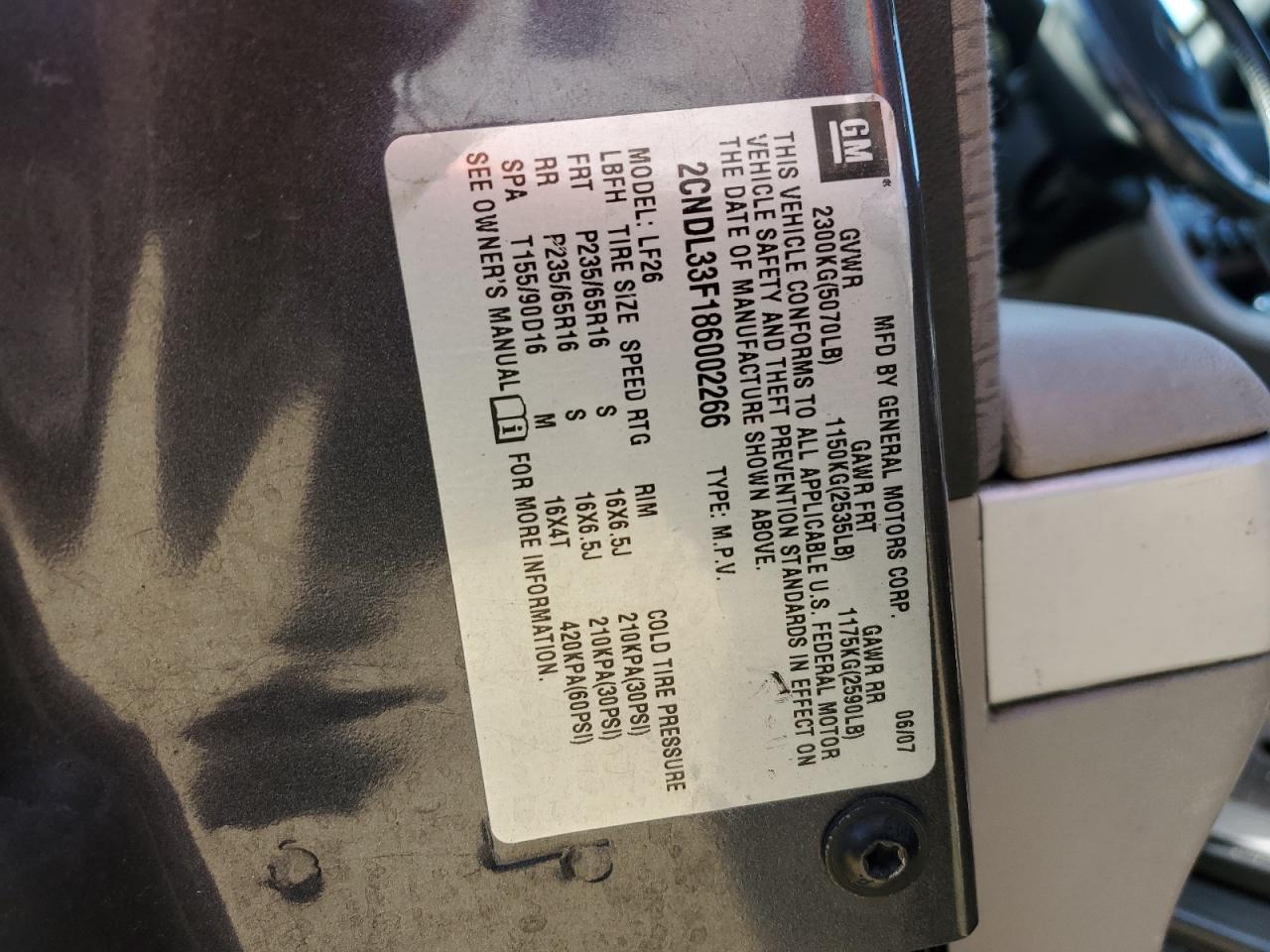2008 Chevrolet Equinox - Image 13