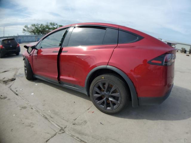  TESLA MODEL X 2023 Красный
