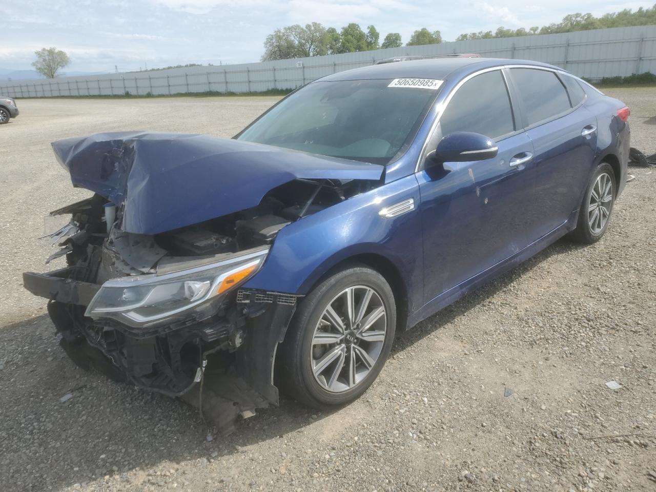 2019 Kia Optima Lx na sprzedaż w Anderson, CA - Front End