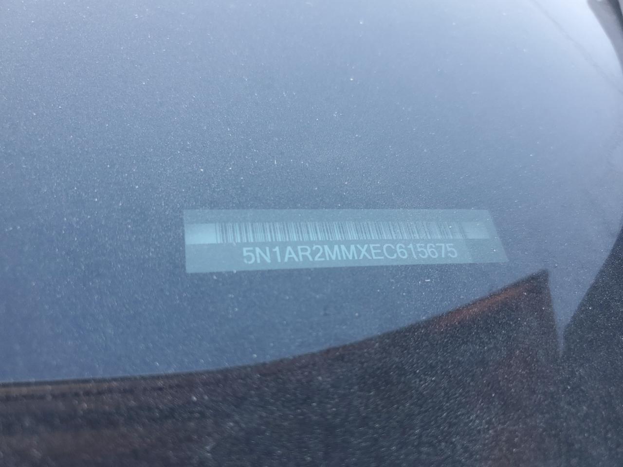 2014 Nissan Pathfinder S VIN: 5N1AR2MMXEC615675 Lot: 48381195