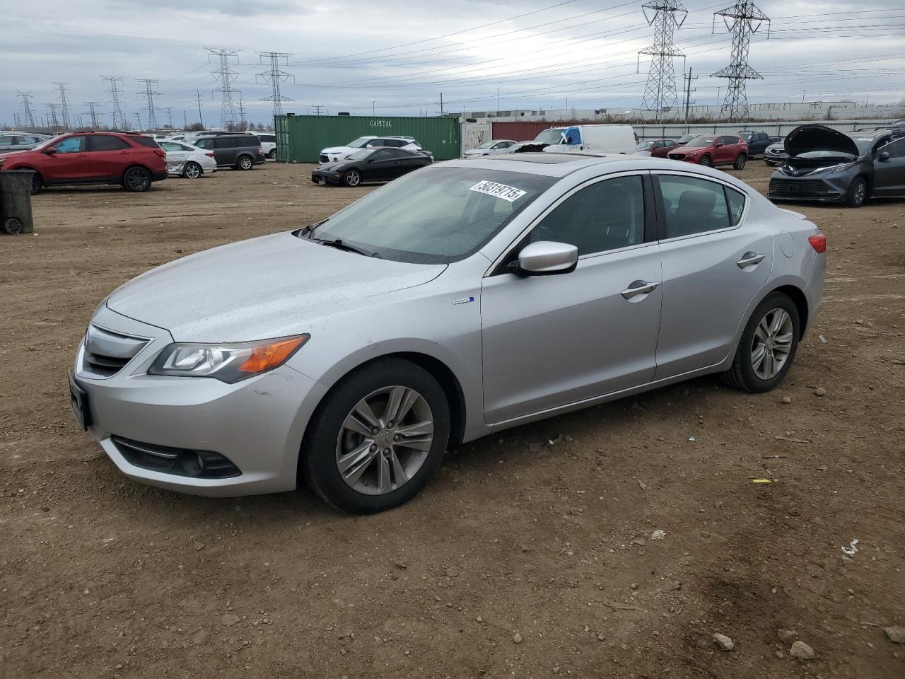 2013 Acura Ilx Hybrid Tech de vânzare în Elgin, IL - Minor Dent/Scratches