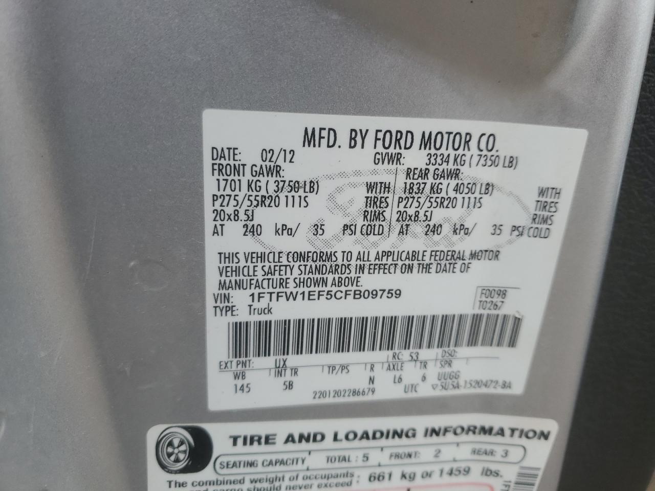 2012 Ford F-150 - Image 14