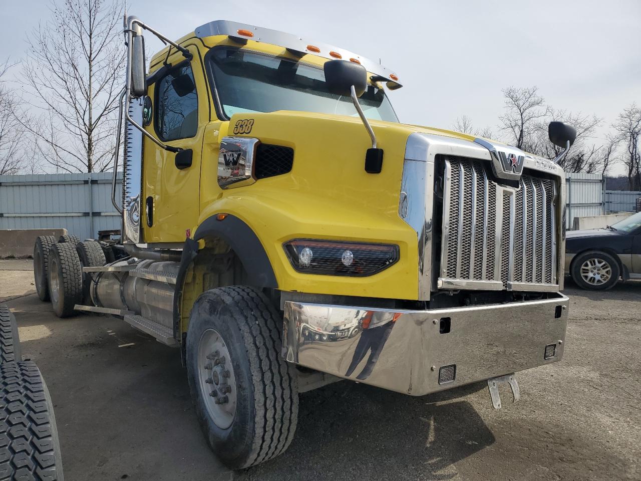 2023 Westernstar 49X Chassis Semi Truck للبيع في West Mifflin، PA - Frame Damage
