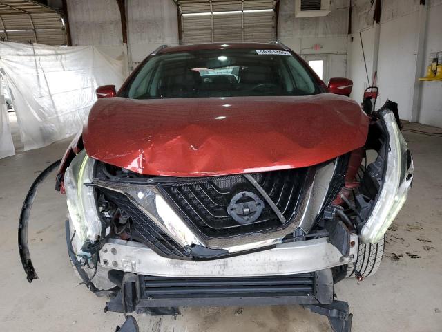  NISSAN MURANO 2015 Czerwony