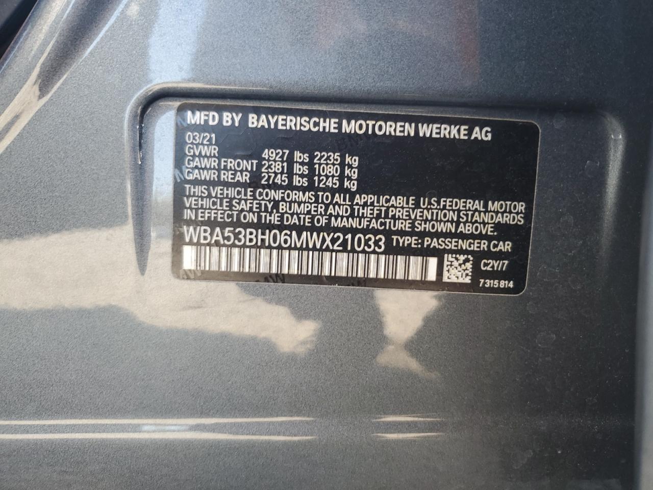 2021 BMW 5er - Image 13