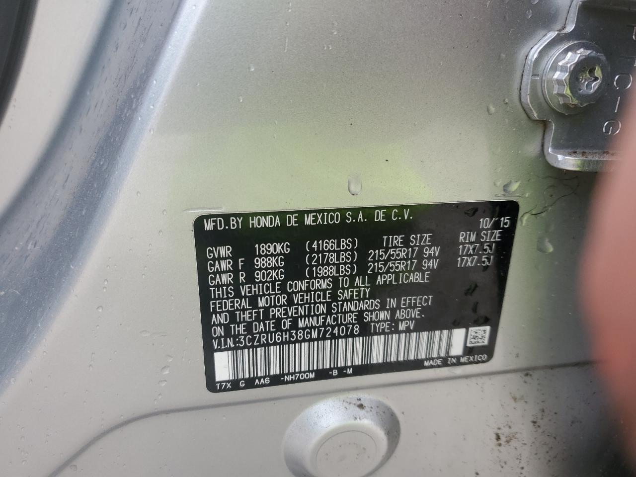 2016 Honda HR-V - Image 13