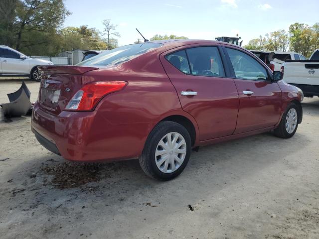  NISSAN VERSA 2019 Czerwony