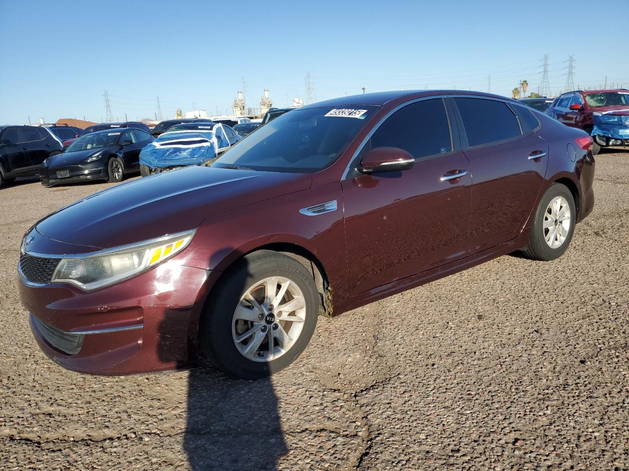 2016 Kia Optima Lx zu verkaufen in Phoenix, AZ - Minor Dent/Scratches