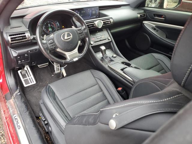  LEXUS RC300 2019 Червоний