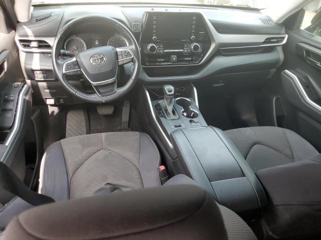  TOYOTA HIGHLANDER 2022 Черный