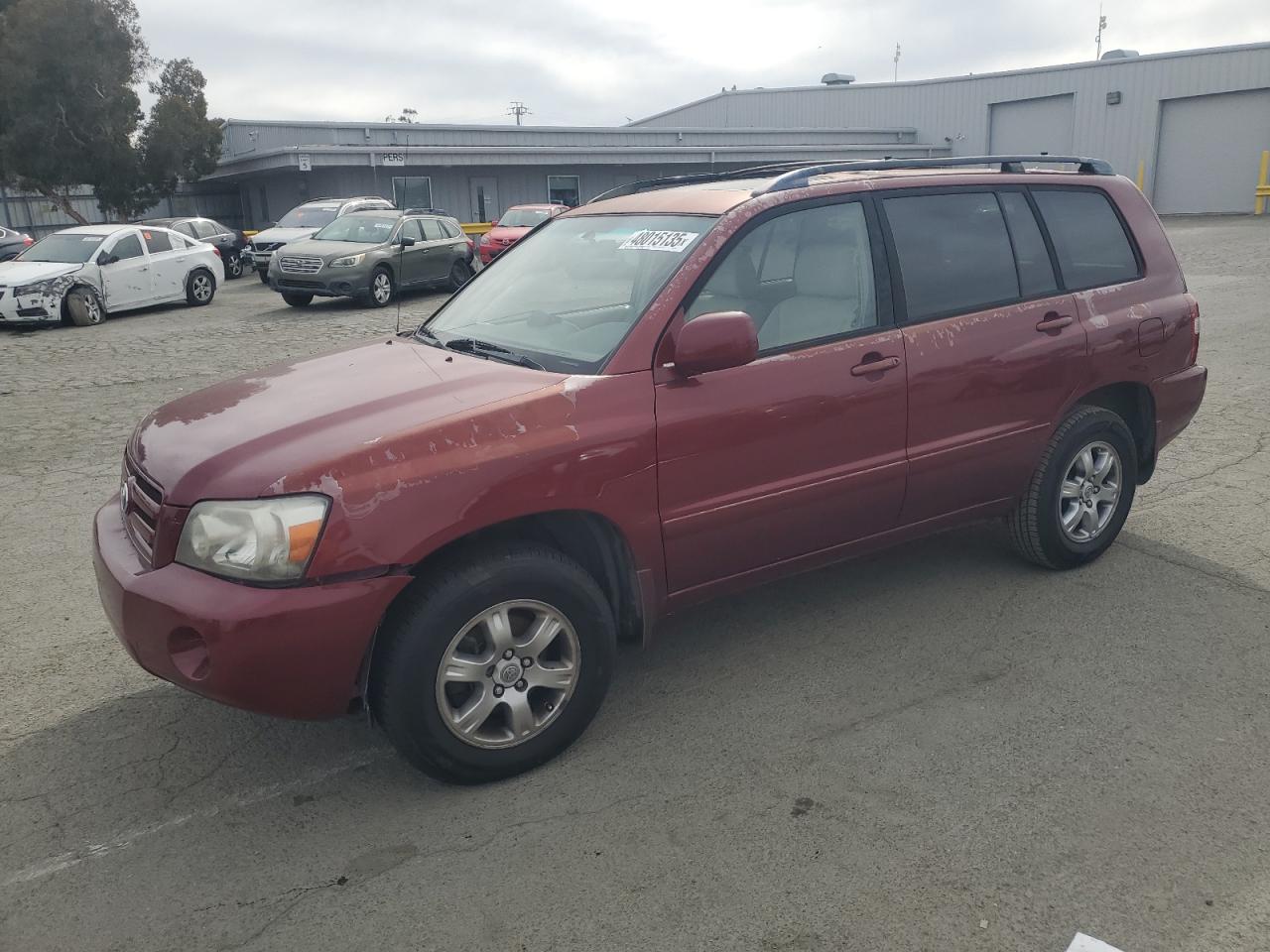 2005 Toyota Highlander Limited продається в Martinez, CA - Minor Dent/Scratches