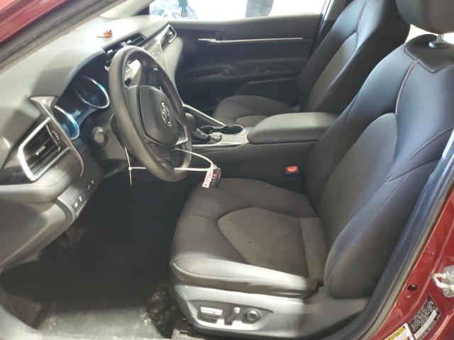  TOYOTA CAMRY 2018 Burgundy