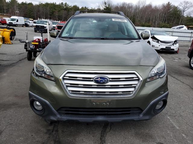  SUBARU OUTBACK 2017 Зеленый