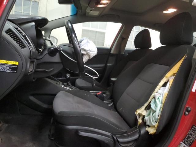  KIA FORTE 2018 Бургунди