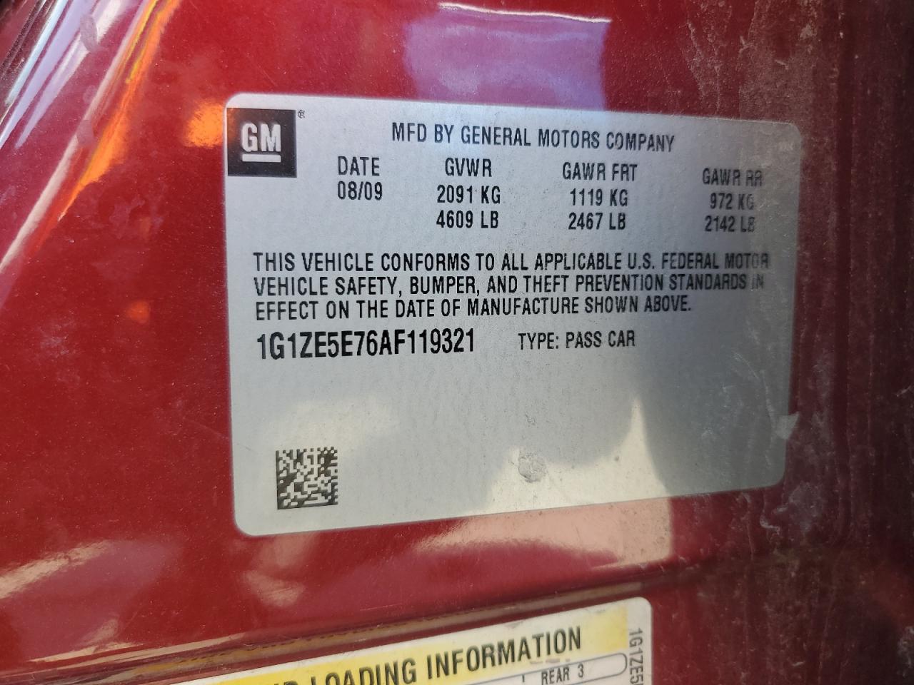 2010 Chevrolet Malibu - Image 12