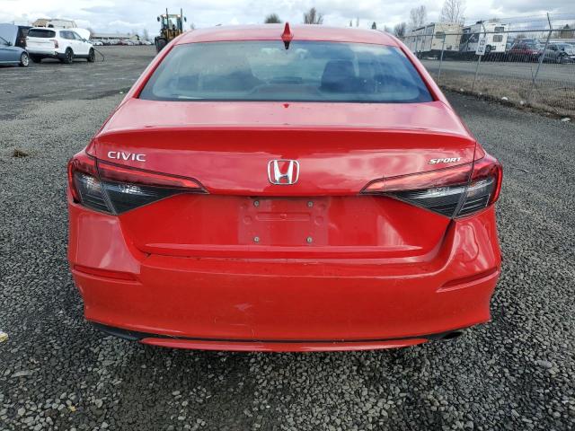  HONDA CIVIC 2022 Красный